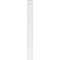 Ekena Millwork Plain PVC Pilaster w/Decorative Capital & Base, 10"W x 102"H x 2"P PILP10X102SM02-2 - alternate 4